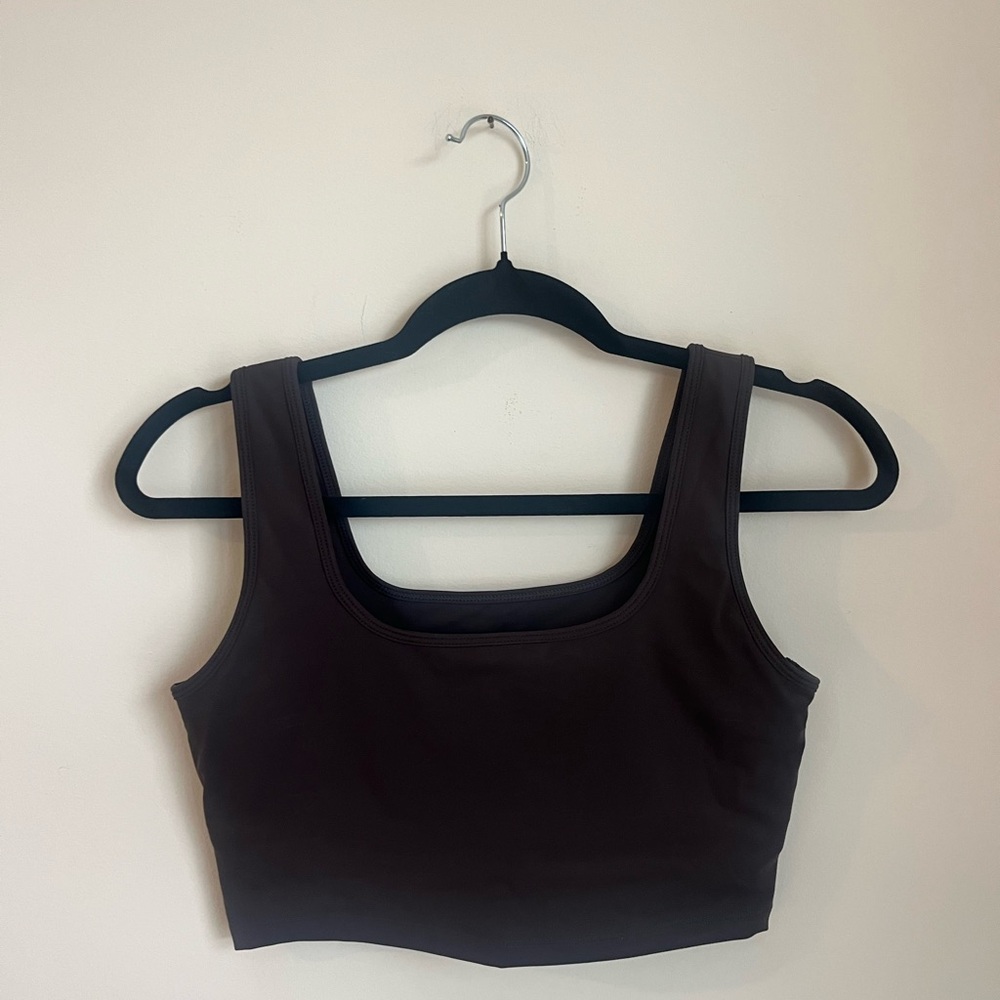 Ultimate Square Neck Bra - Coffee Bean